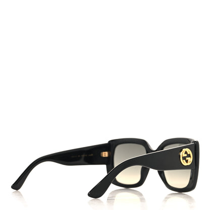 Gucci Acetate Square Frame Sunglasses GG0141S Black 4 of 7