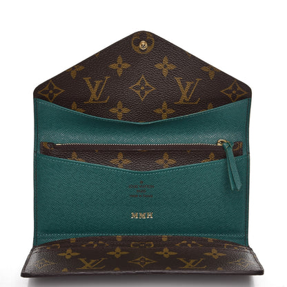 Louis Vuitton Monogram Josephine Wallet Vert 5 of 9