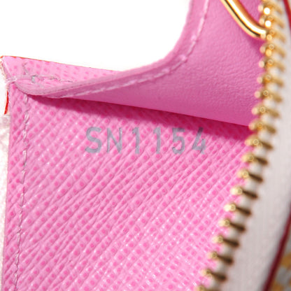 Louis Vuitton Monogram Multicolor Key Pouch White Litchi 7 of 7