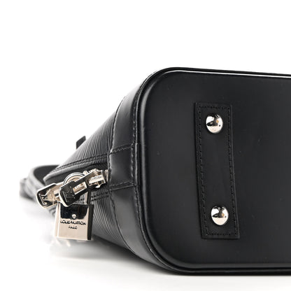Louis Vuitton Epi Alma BB Black 9 of 10