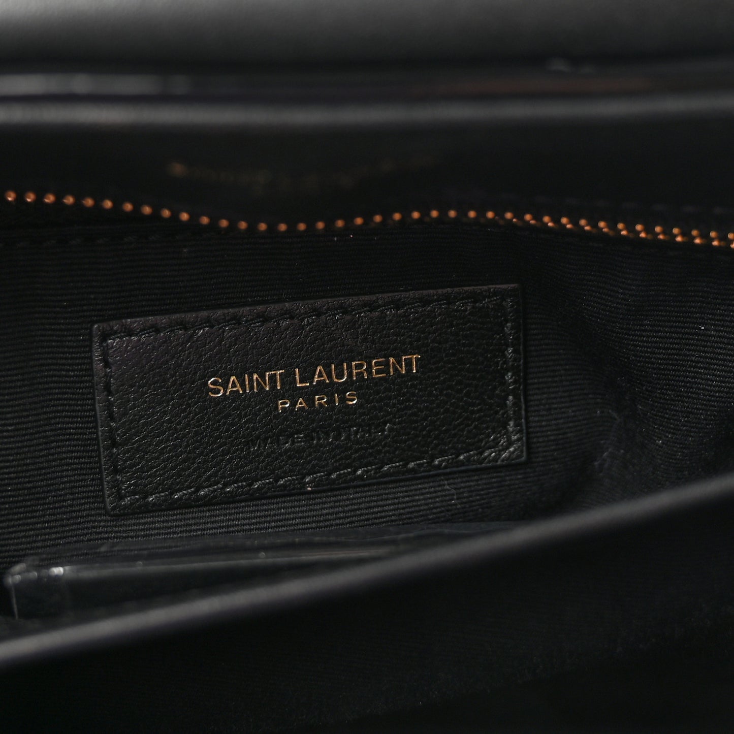 Patent Y Quilted Monogram Toy Loulou Crossbody Bag Black