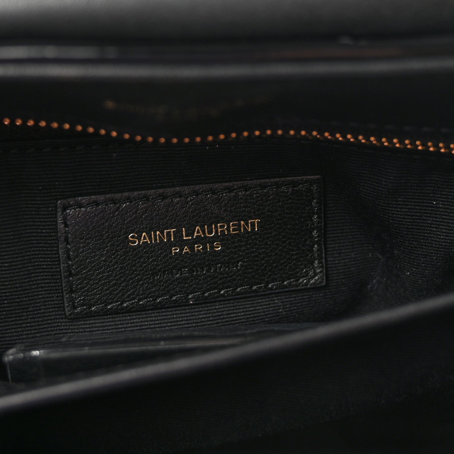 Saint Laurent Patent Y Quilted Monogram Toy Loulou Crossbody Bag Black 6 of 10