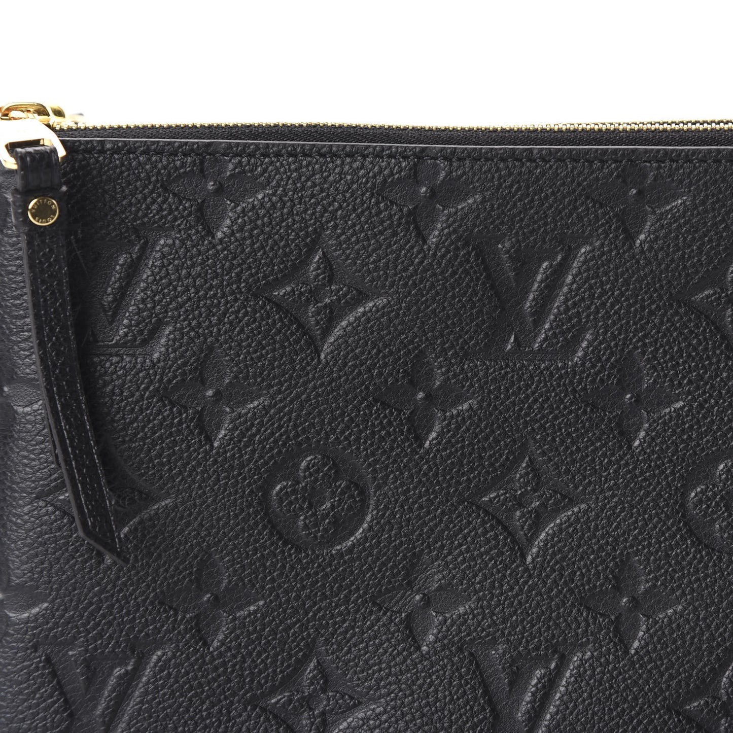 Empreinte Double Zip Pochette Black