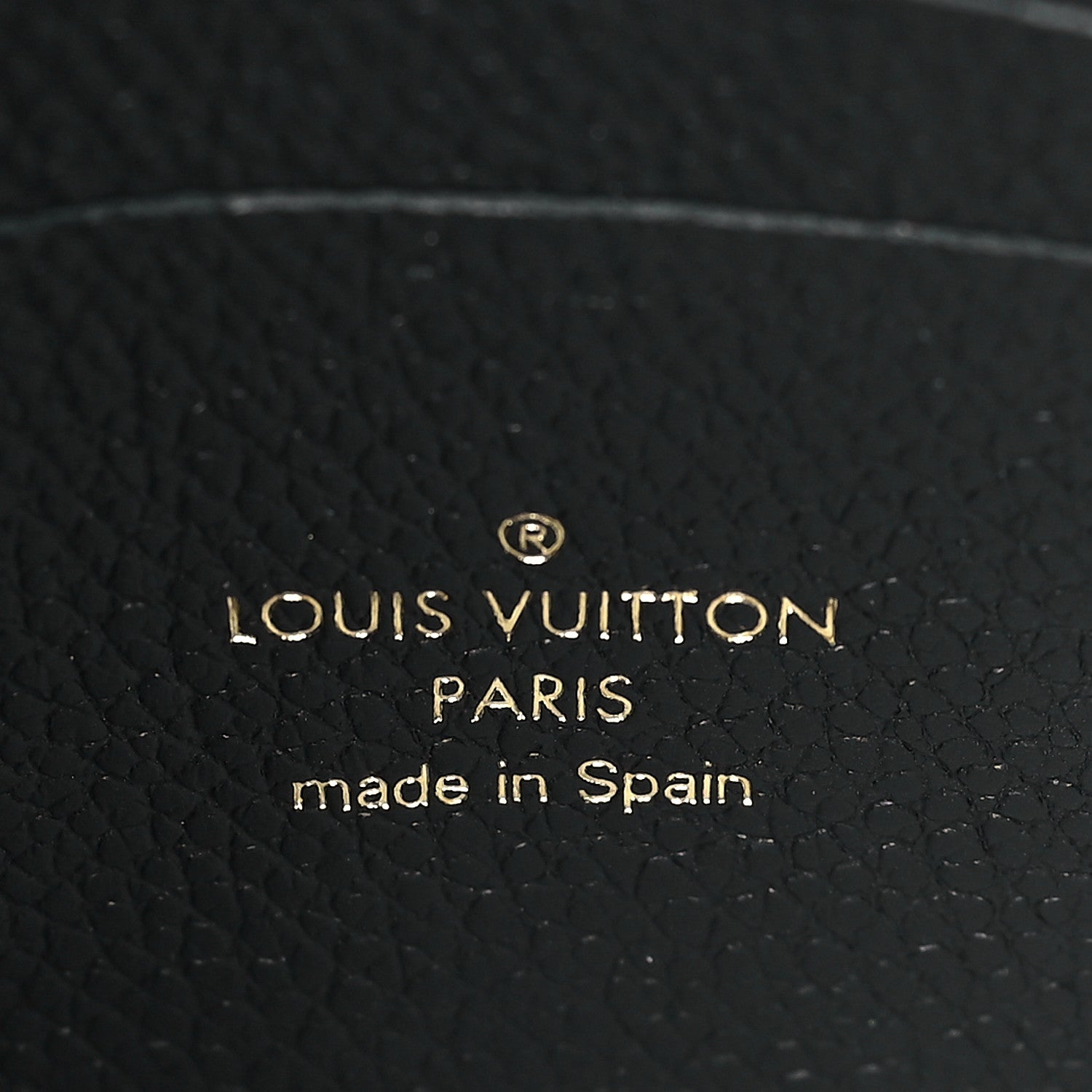Louis Vuitton Empreinte Double Zip Pochette Black 7 of 9