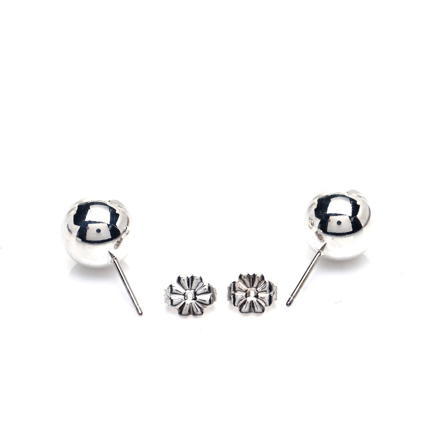 Sterling Silver 10mm HardWear Ball Earrings