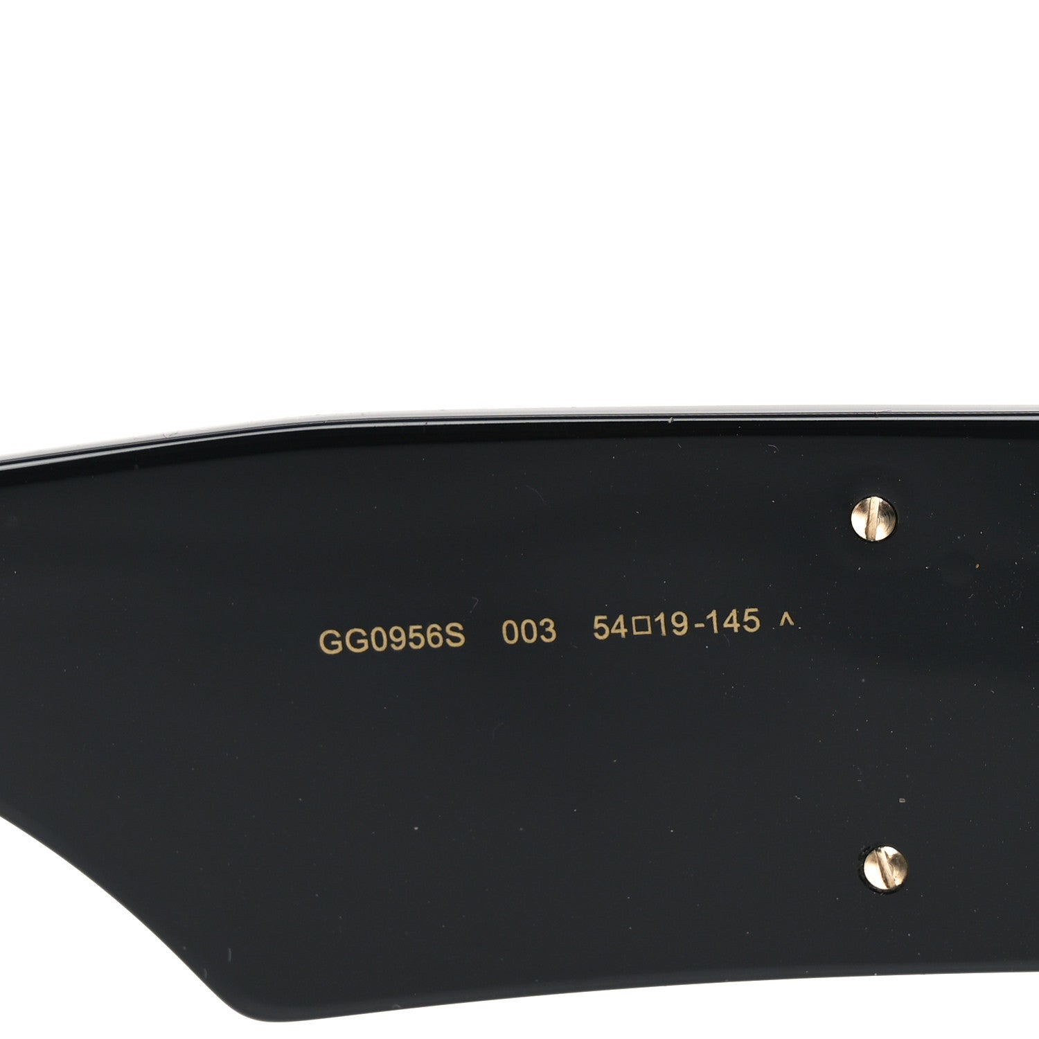 Gucci Acetate Square Frame Sunglasses GG0956S Black 6 of 7