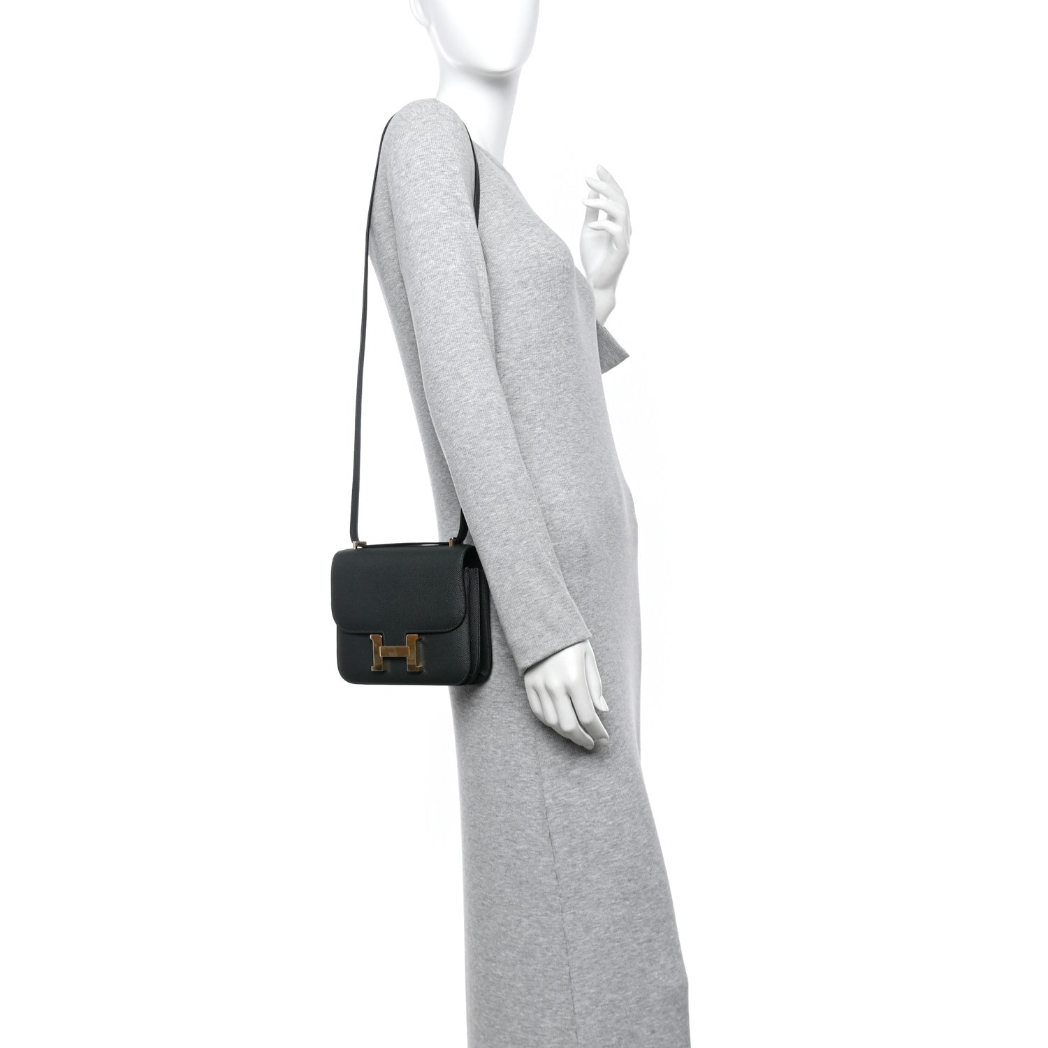Hermes Epsom Constance 18 Vert Fonce 2 of 14