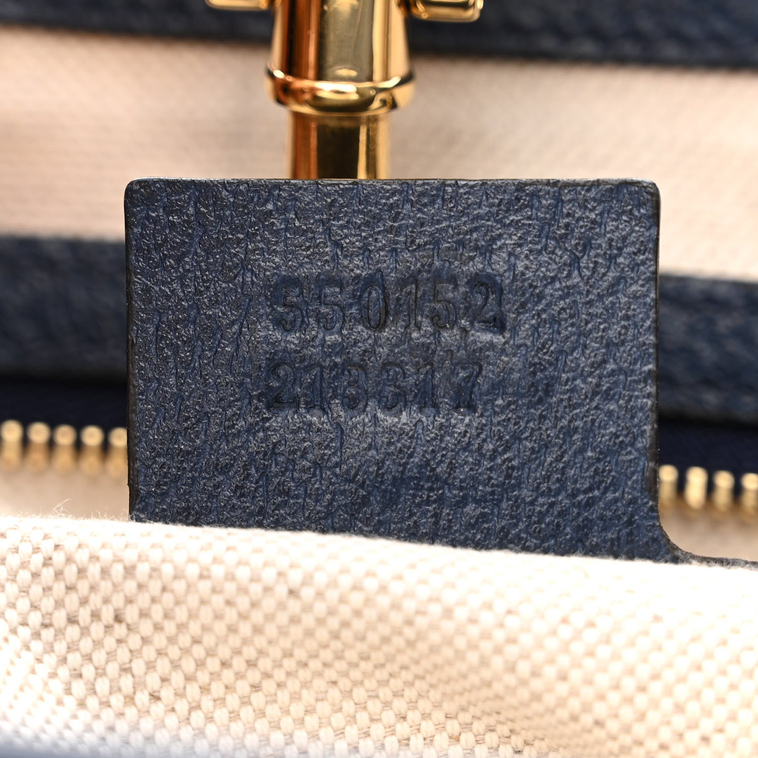 Gucci Canvas Flora Medium Jackie Hobo Blue Agata 7 of 12