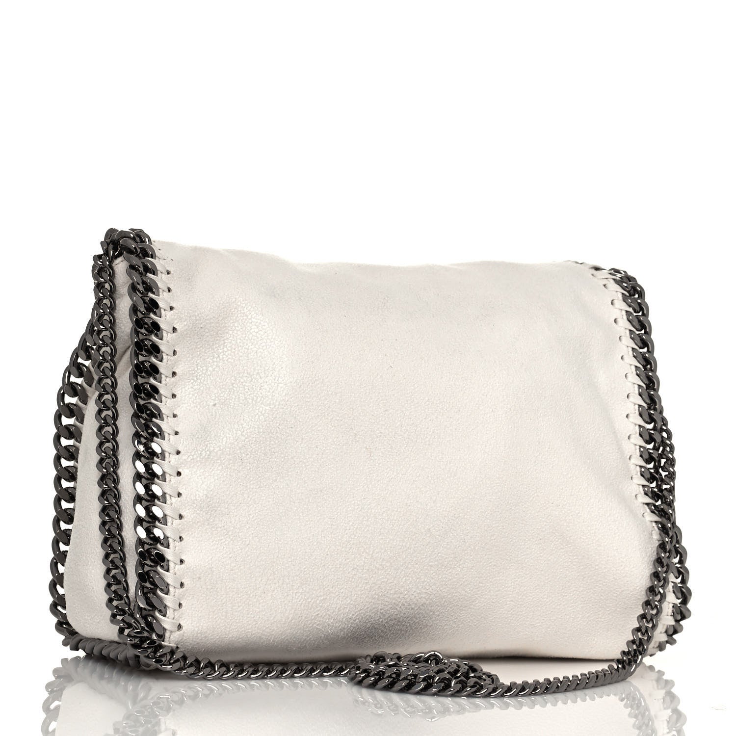 Stella McCartney Shaggy Deer Mini Falabella Shoulder Bag Pearlesce 2 of 11