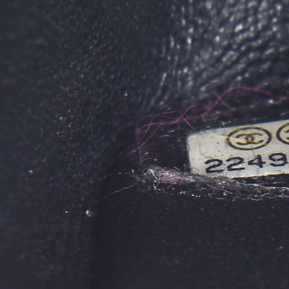 Chanel Lambskin Quilted Mini Square Flap Black 7 of 10