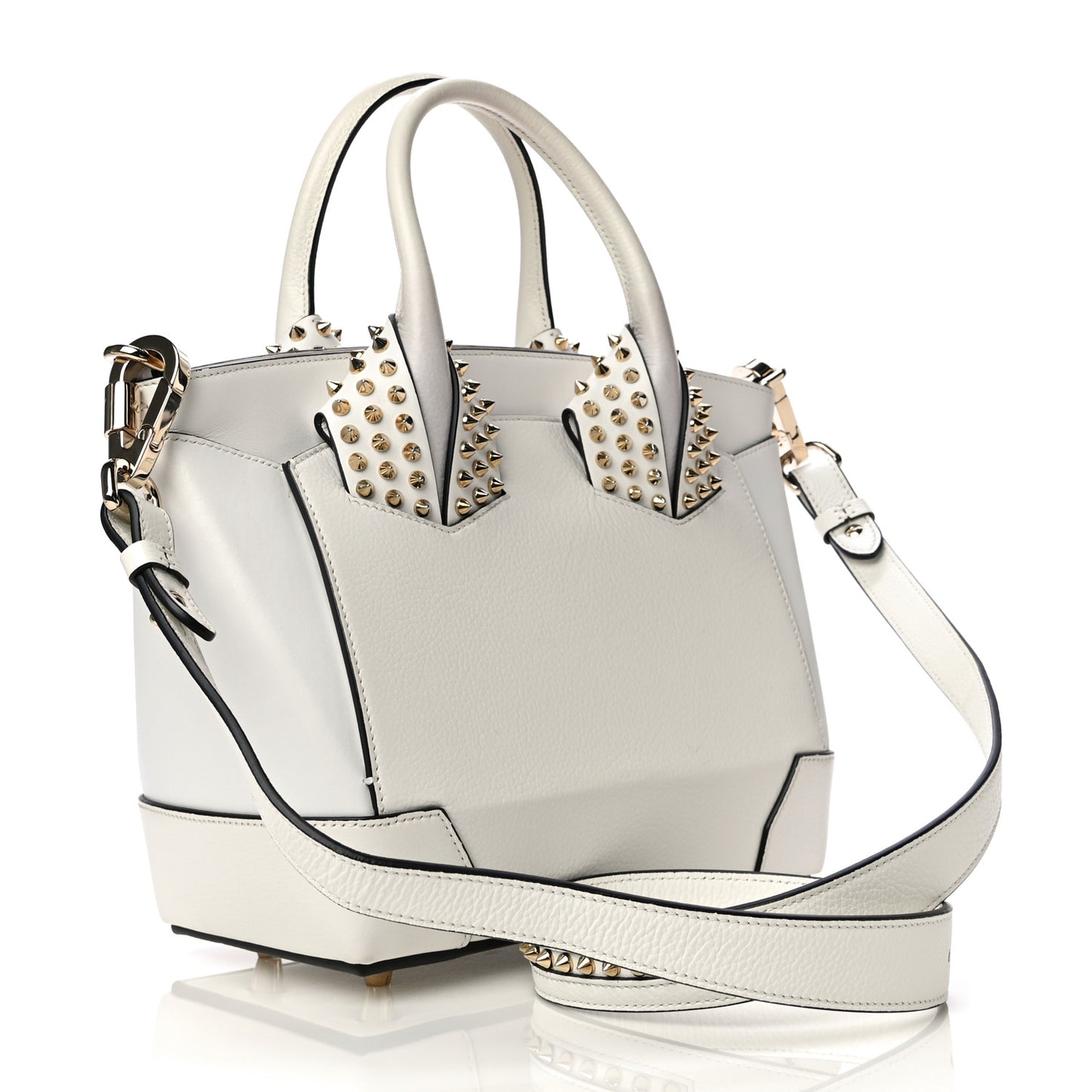 Calfskin Small Eloise Tote White