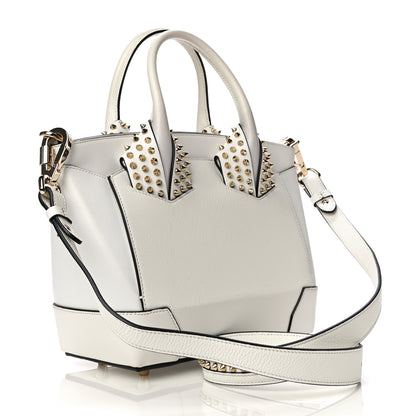 Christian Louboutin Calfskin Small Eloise Tote White 3 of 15