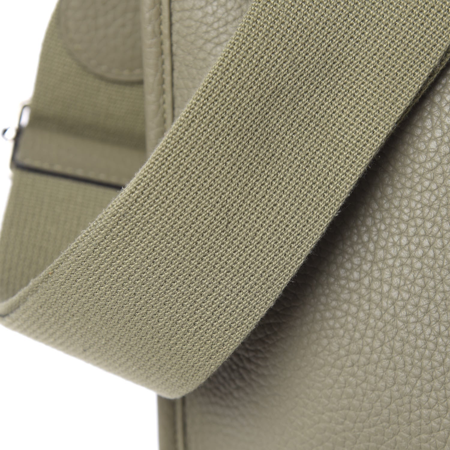 Hermes Taurillon Clemence Evelyne III GM Sauge 10 of 12