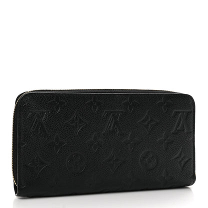 Louis Vuitton Empreinte Zippy Wallet Black 3 of 9