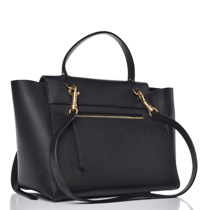 Celine Baby Grained Calfskin Mini Belt Bag Black 3 of 8