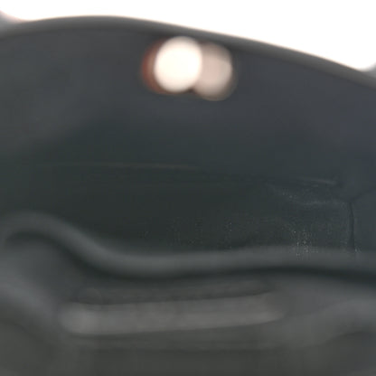 Balenciaga Squared Calfskin Logo Shopping Phone Holder Bag Black 5 of 9