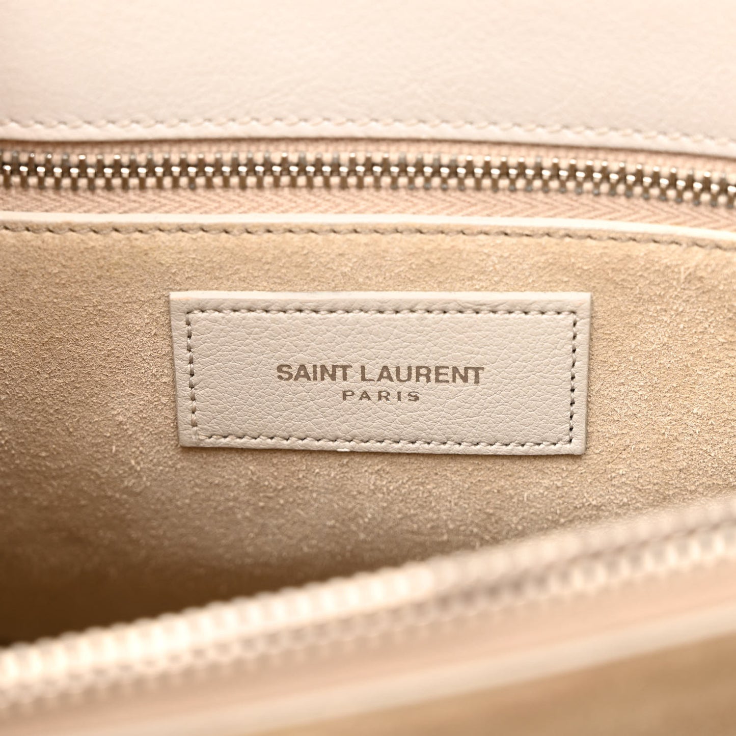 Calfskin Studded Small Sac De Jour White