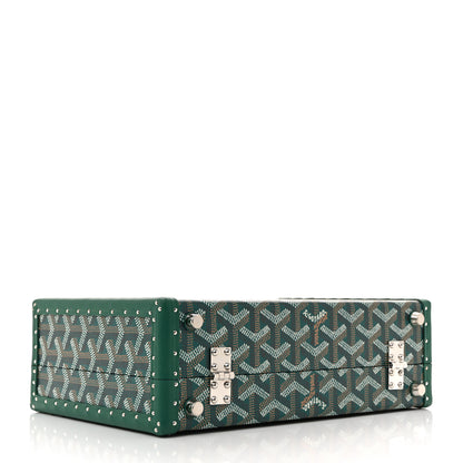 Goyard Goyardine Grand Hotel Trunk Bag Green 8 of 12