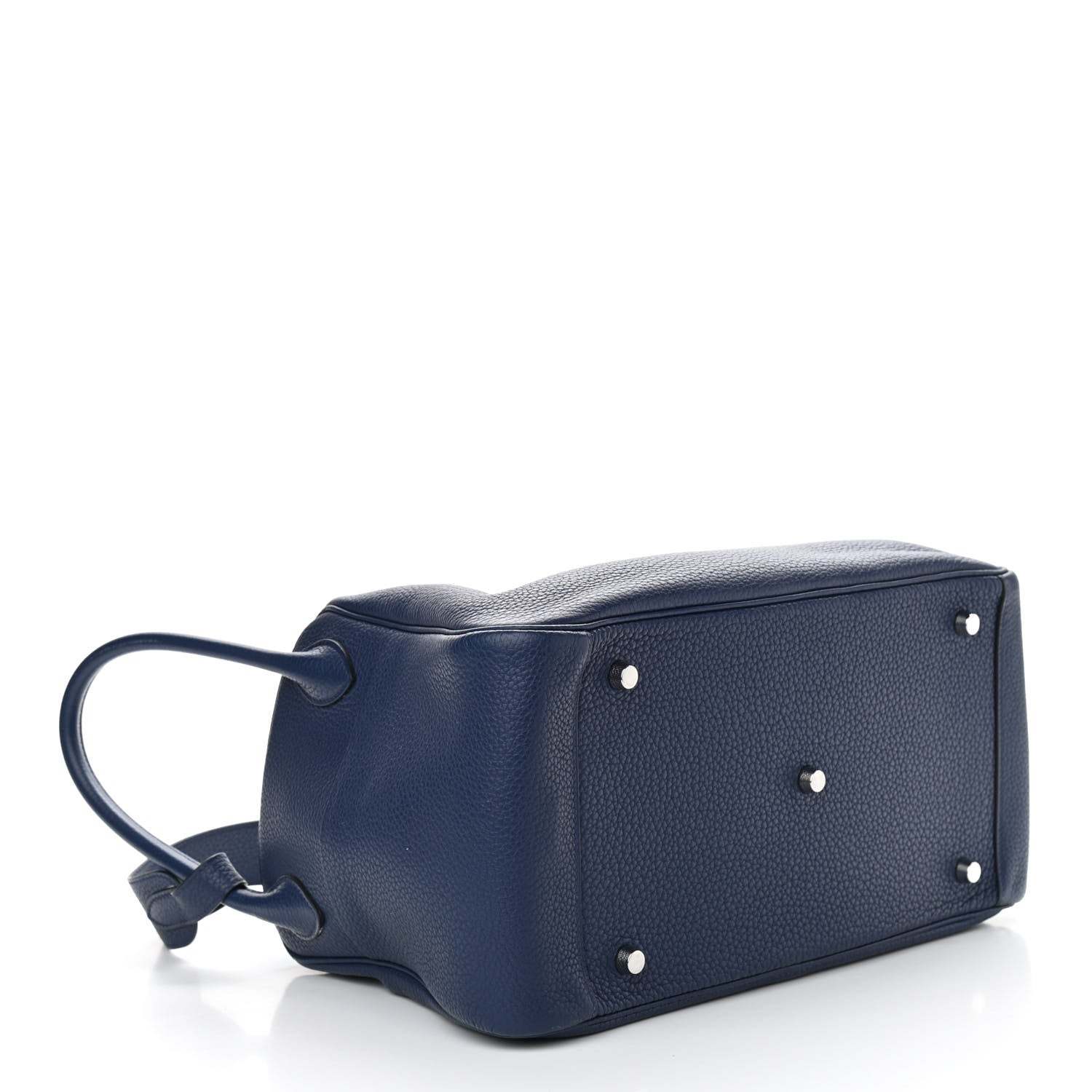 Hermes Taurillon Clemence Lindy 34 Bleu Saphir 4 of 10