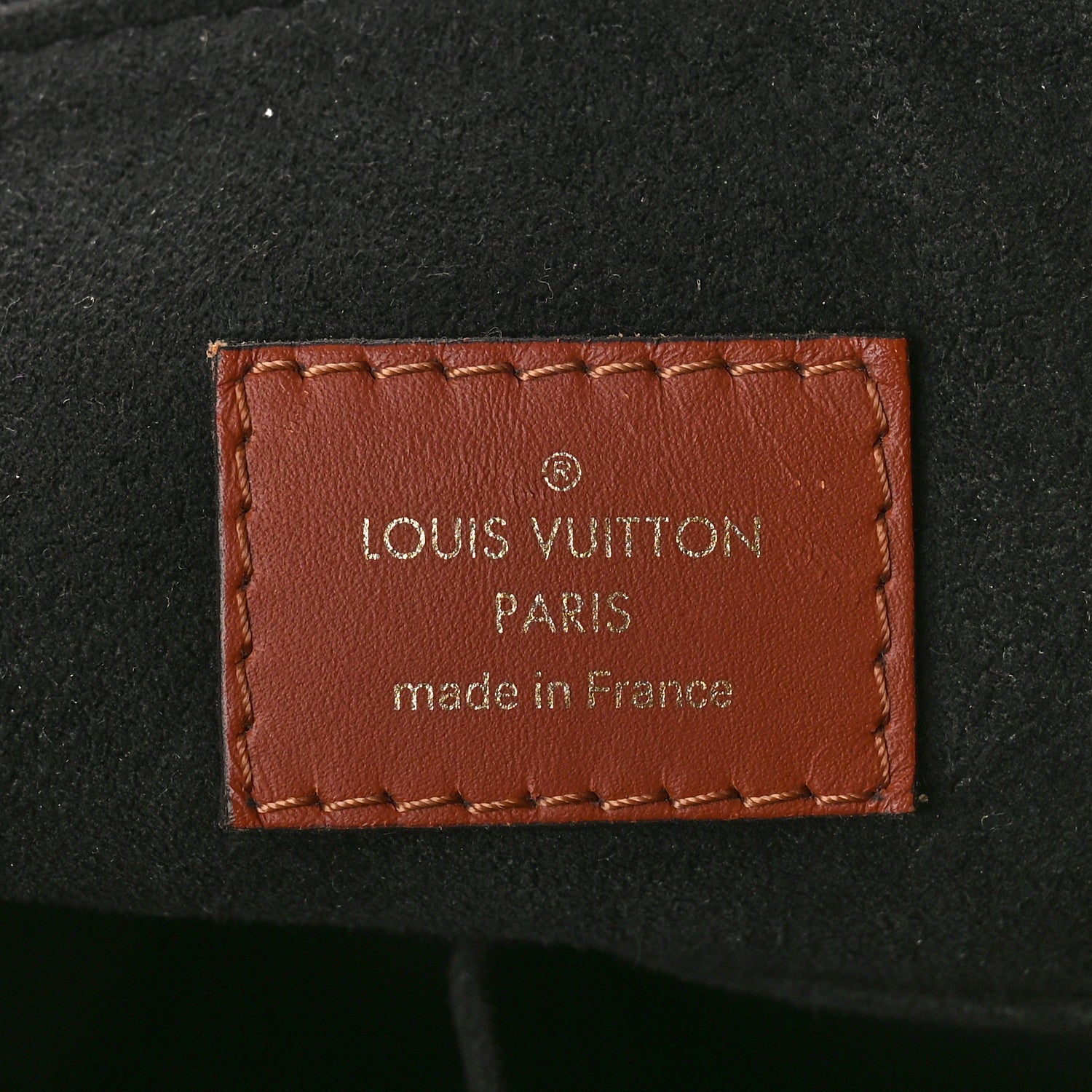 Louis Vuitton Monogram V Tote MM Black 6 of 8