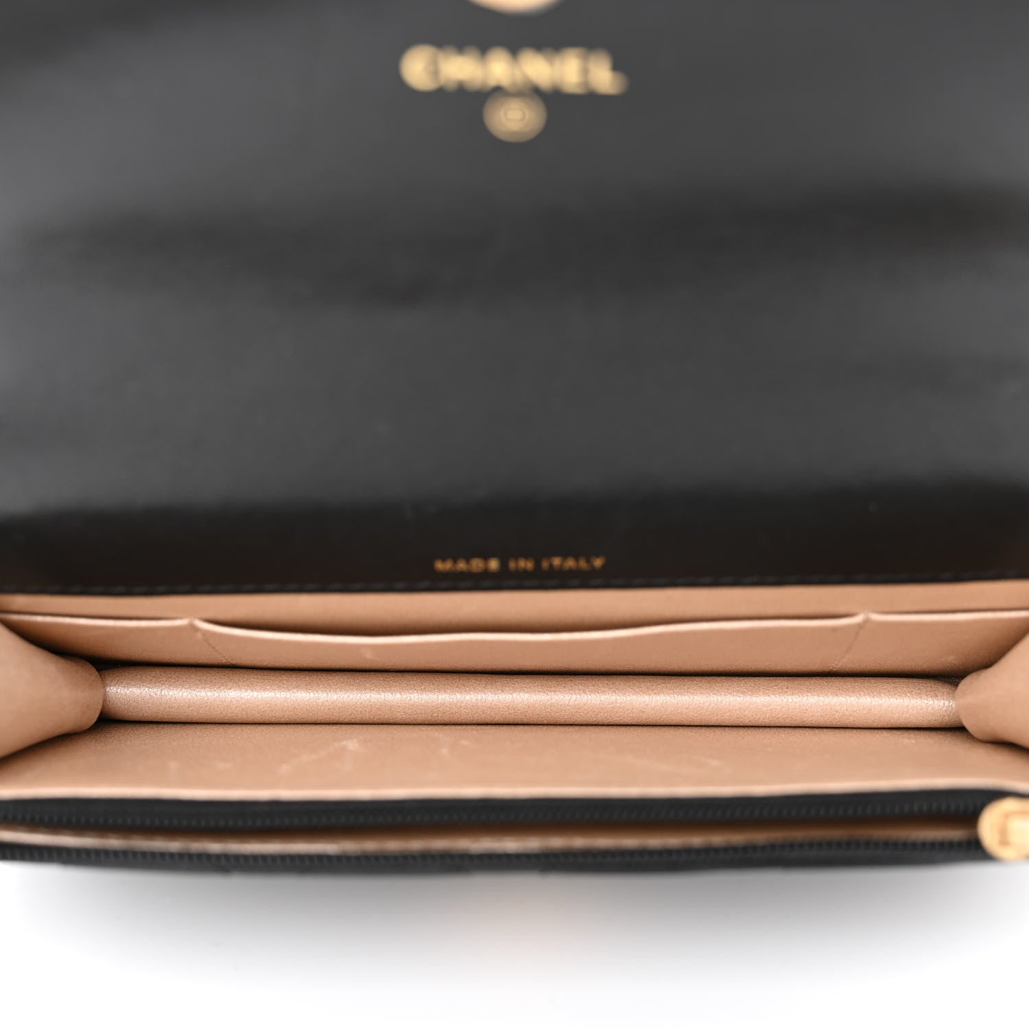 Chanel Lambskin Quilted Dynasty Flap Phone Holder With Chain Black 5 of 11