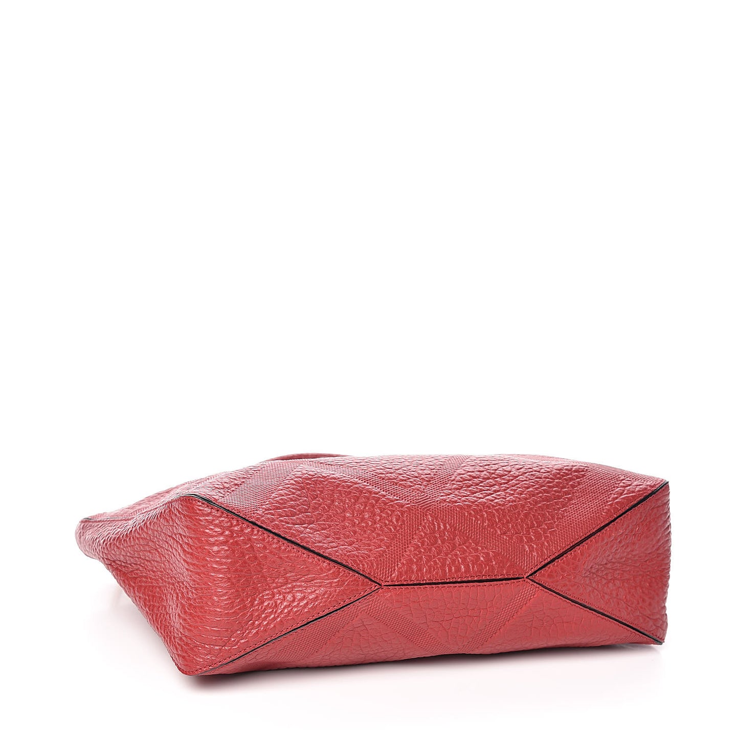 Heritage Grain Check Embossed Medium Dewsbury Tote Peony Rose