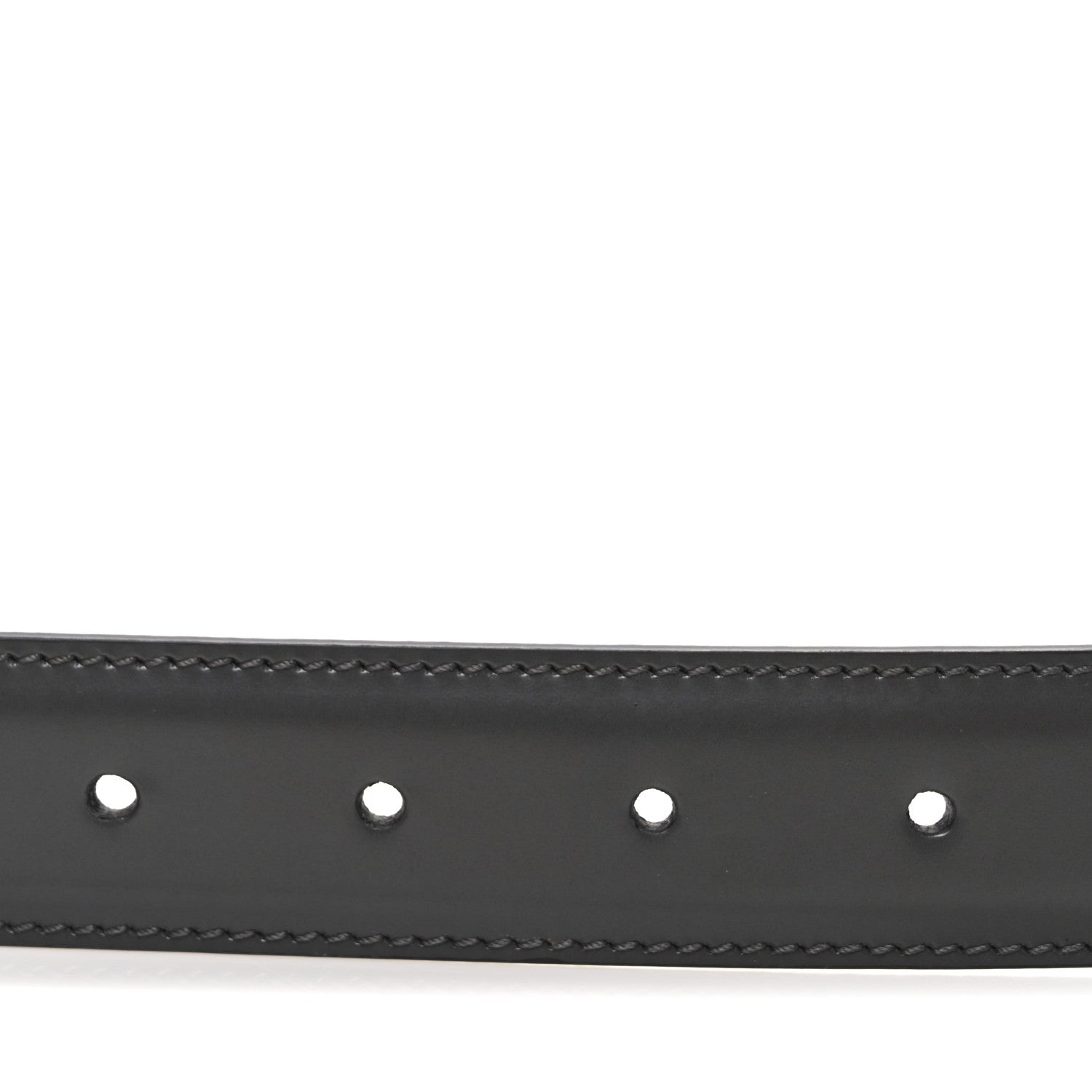 Gucci Smooth Calfskin Interlocking G Belt 95 38 Grey 3 of 6