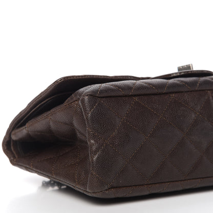 Chanel Caviar Quilted 2.55 Reissue 227 Flap Dark Brown 6 of 11