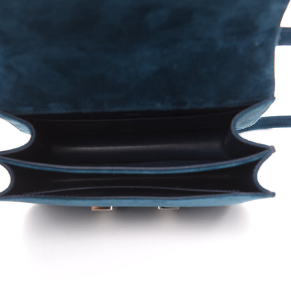 Hermes Veau Doblis Constance 18 Bleu Ocean 5 of 17