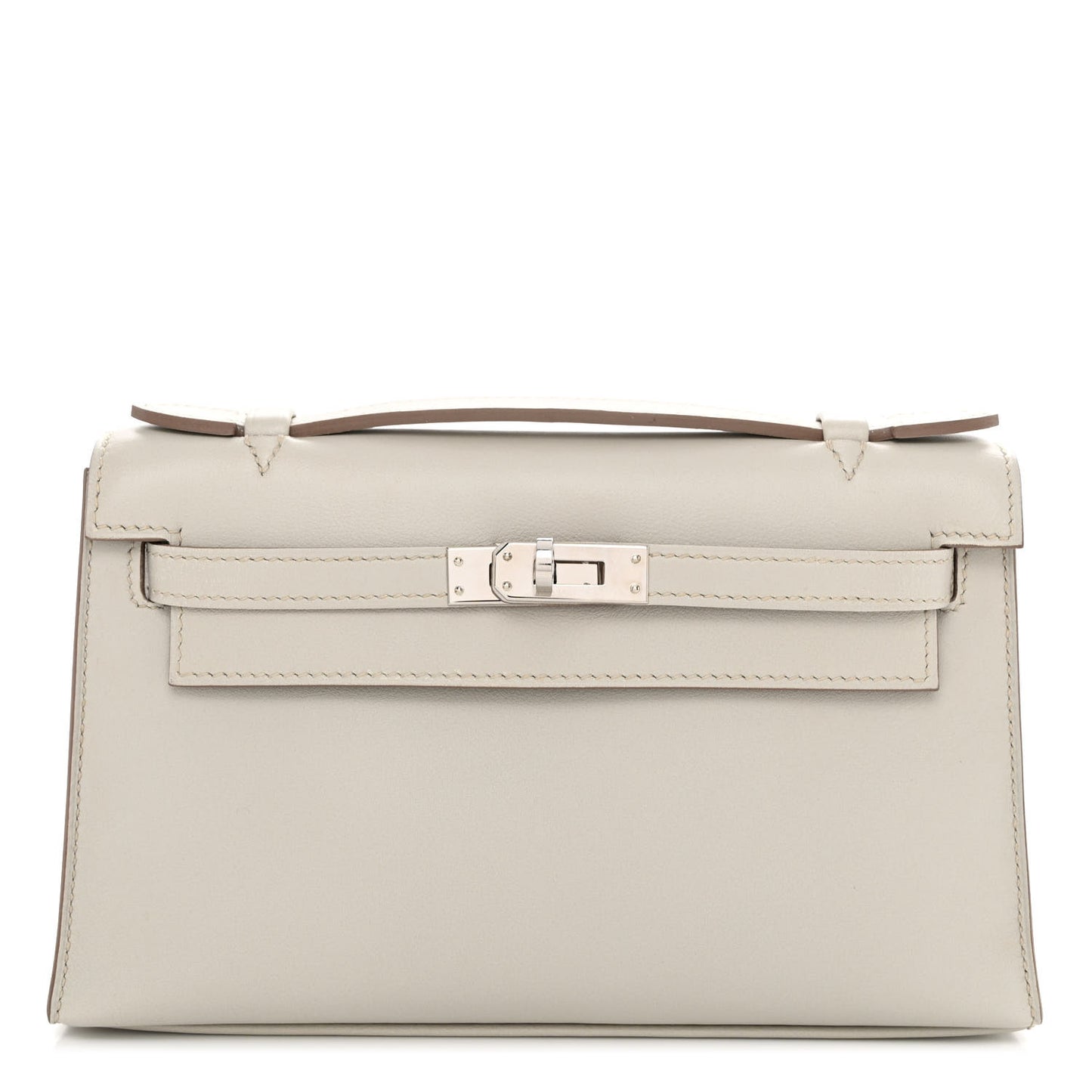 Swift Kelly Pochette Gris Perle