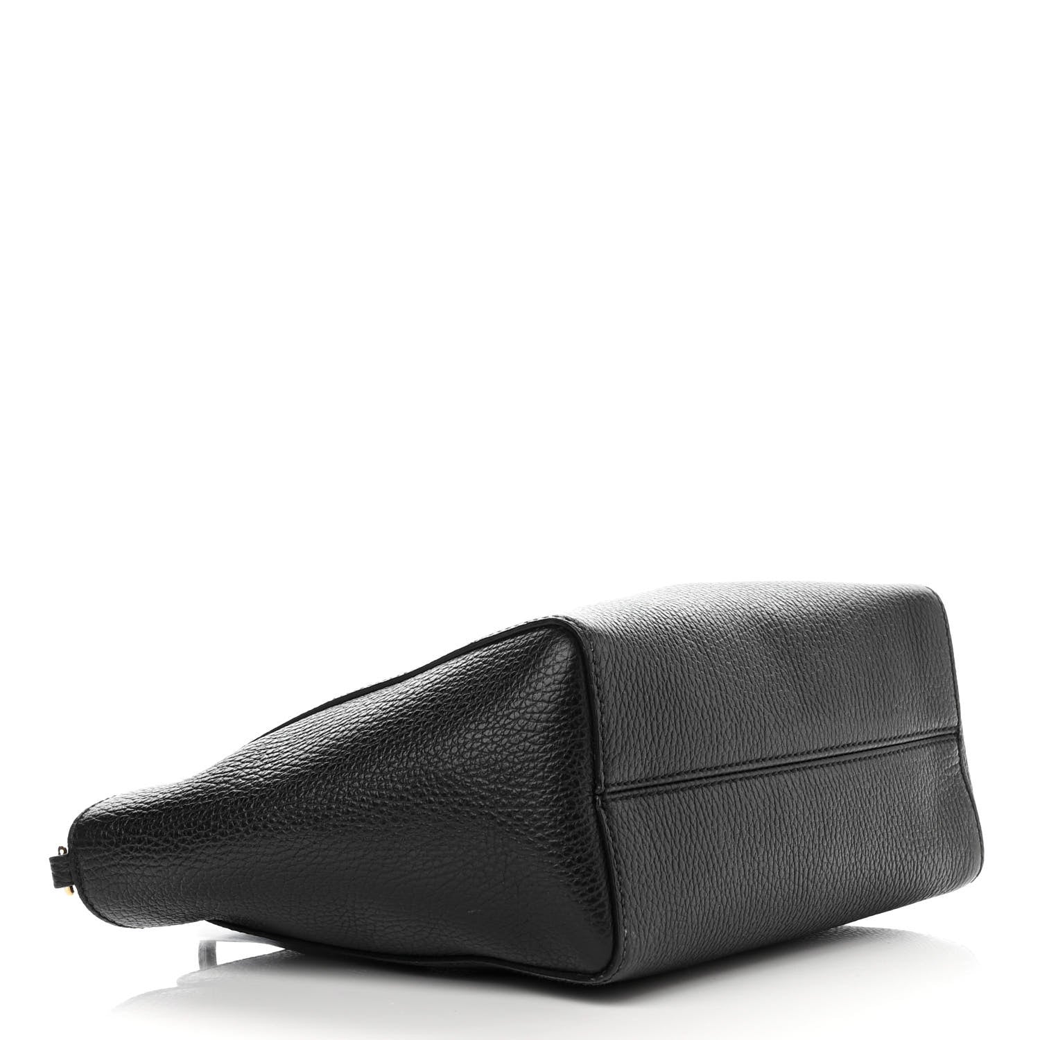 Gucci Dollar Calfskin Mini Swing Top Handle Bag Black 3 of 9