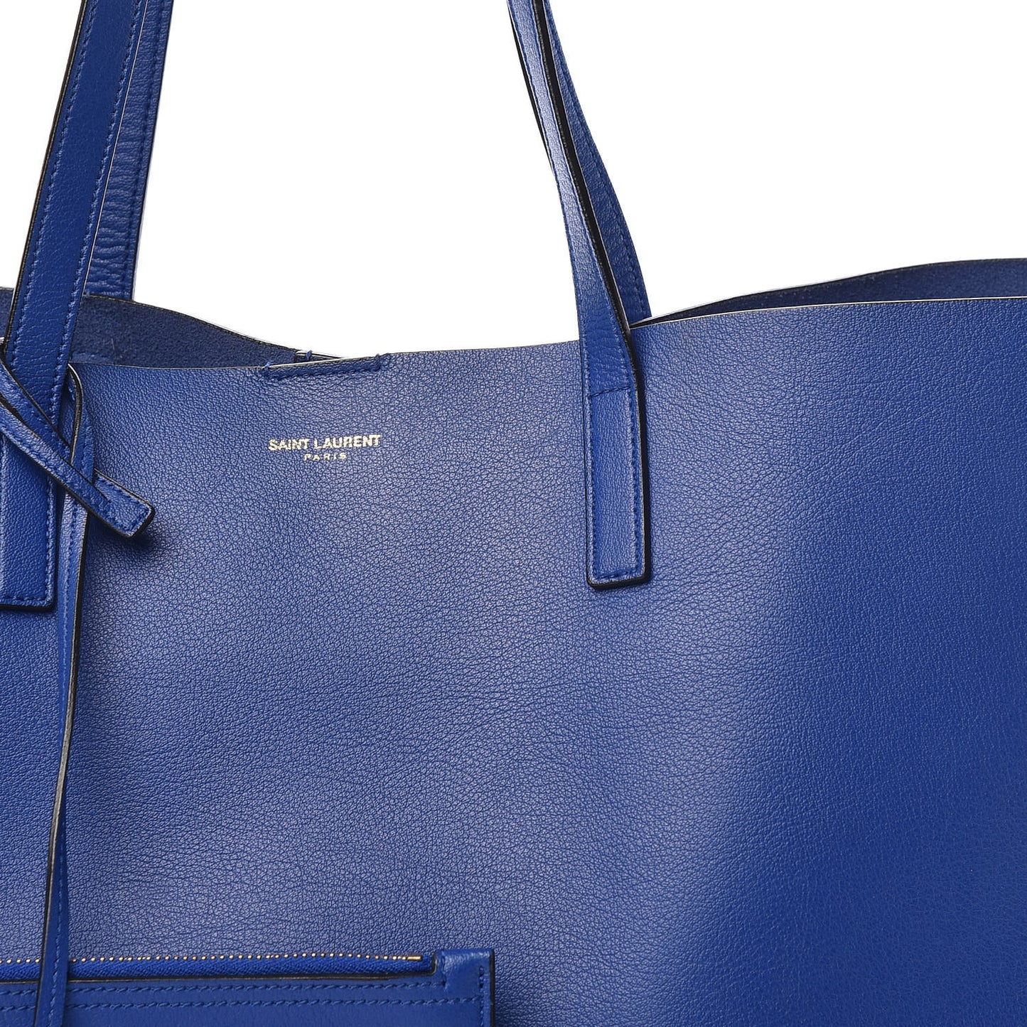 Calfskin Large Shopping Tote Ultramarine