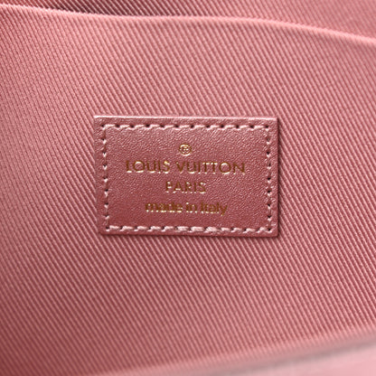 Louis Vuitton Vernis Pochette Felicie Chain Wallet Metallic Pale Pink 6 of 10