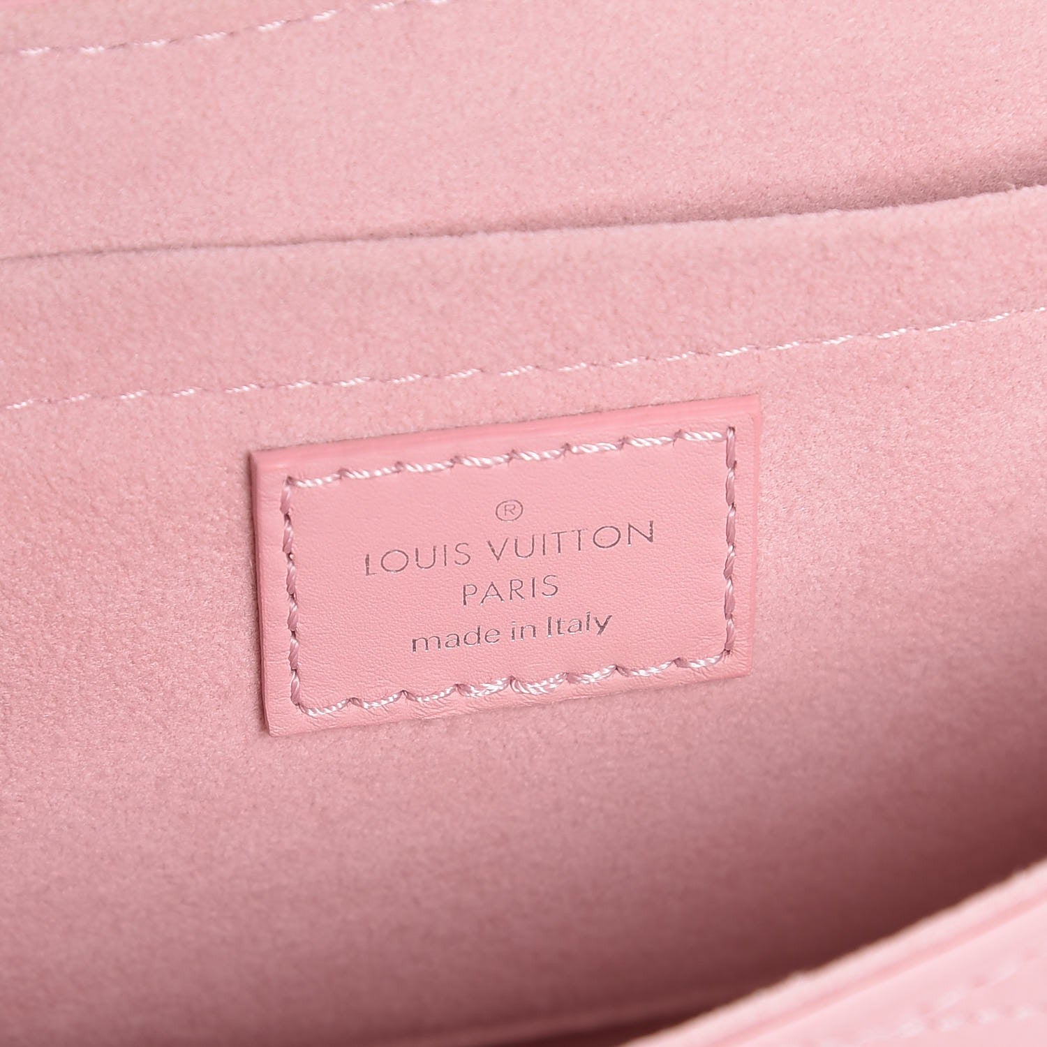 Louis Vuitton Calfskin New Wave Chain MM Rose Clair 7 of 8