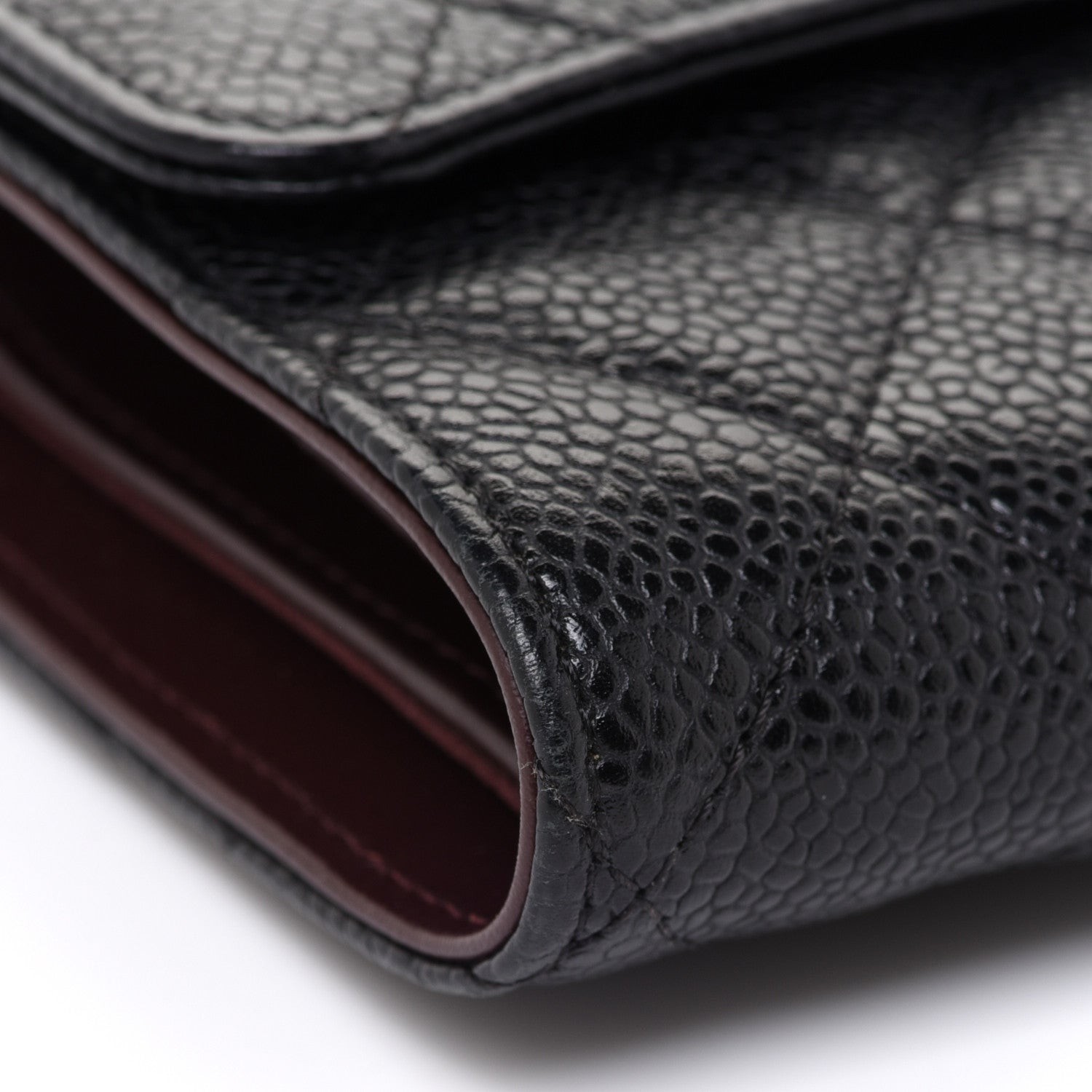 Chanel Caviar Quilted Large Flap Wallet Black 9 of 14