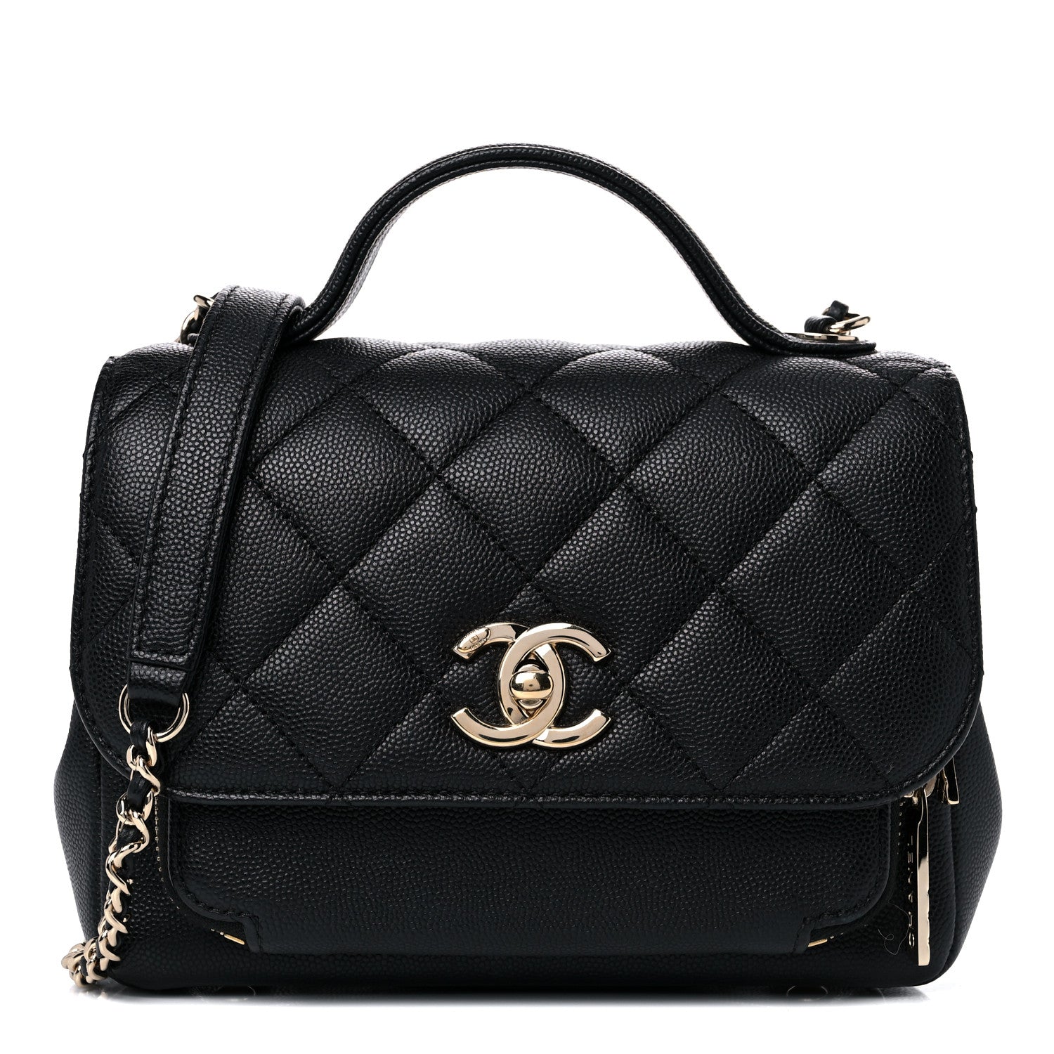 Chanel Caviar Quilted Small Business Affinity Flap Black 1 of 11