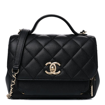 Chanel Caviar Quilted Small Business Affinity Flap Black 1 of 11