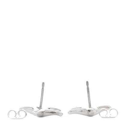Tiffany Sterling Silver 15mm Elsa Peretti Starfish Earrings 3 of 7