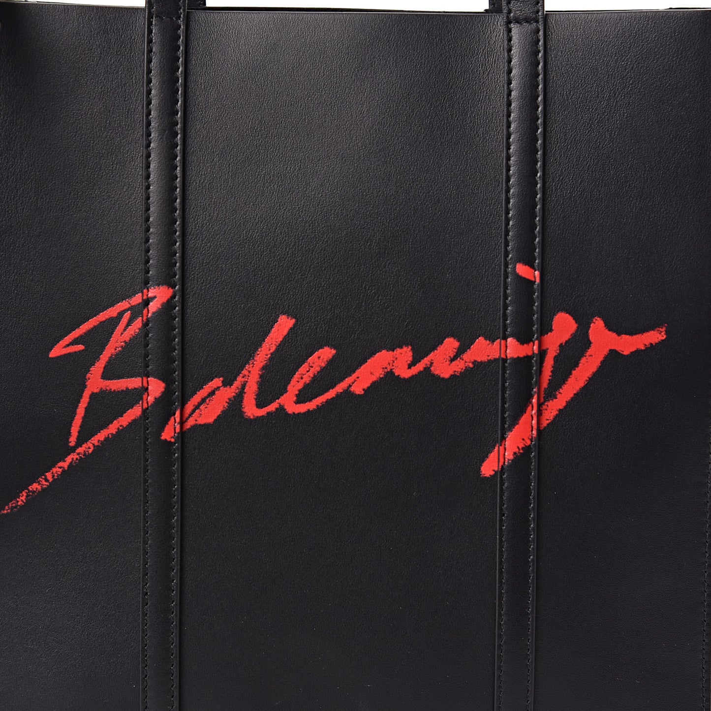 Supple Calfskin Signature Logo XS Everyday Tote Black