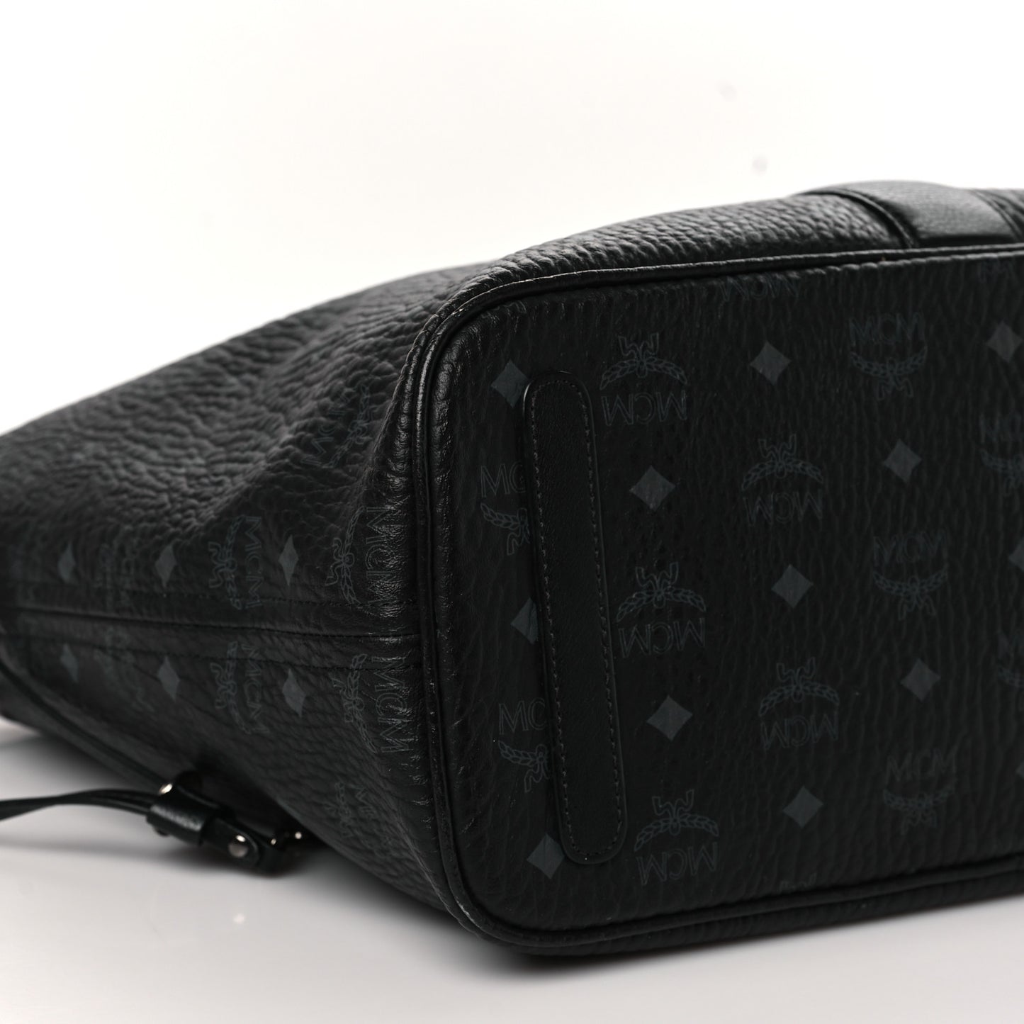 Visetos Medium Liz Reversible Shopper Tote Black