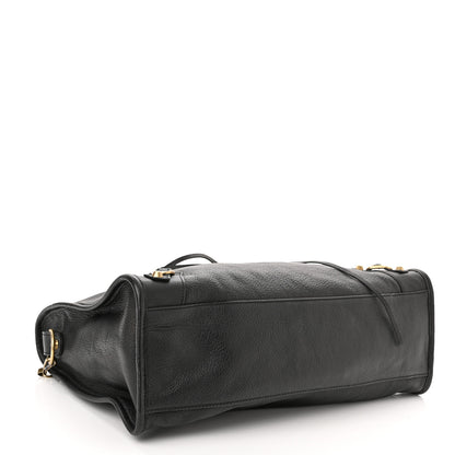 Balenciaga Agneau Classic Silver Hardware City Black 4 of 10