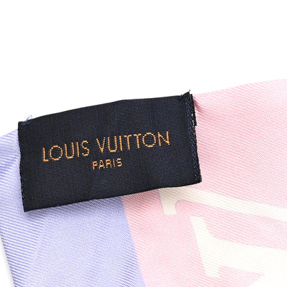 Louis Vuitton Silk Monogram Escale Confidential Bandeau Pink 3 of 6