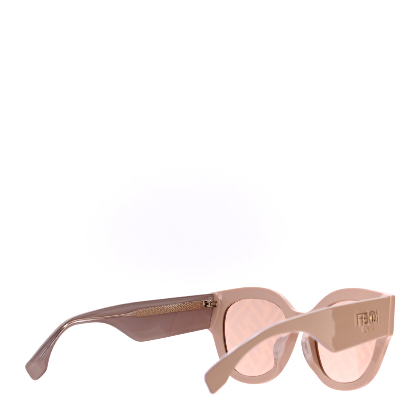Acetate FF Cat Eye Sunglasses FF 0452 Pink