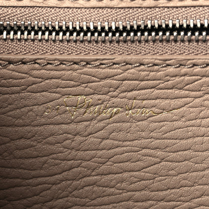 3.1 Phillip Lim Textured Calfskin Medium Pashli Satchel Khaki 5 of 5
