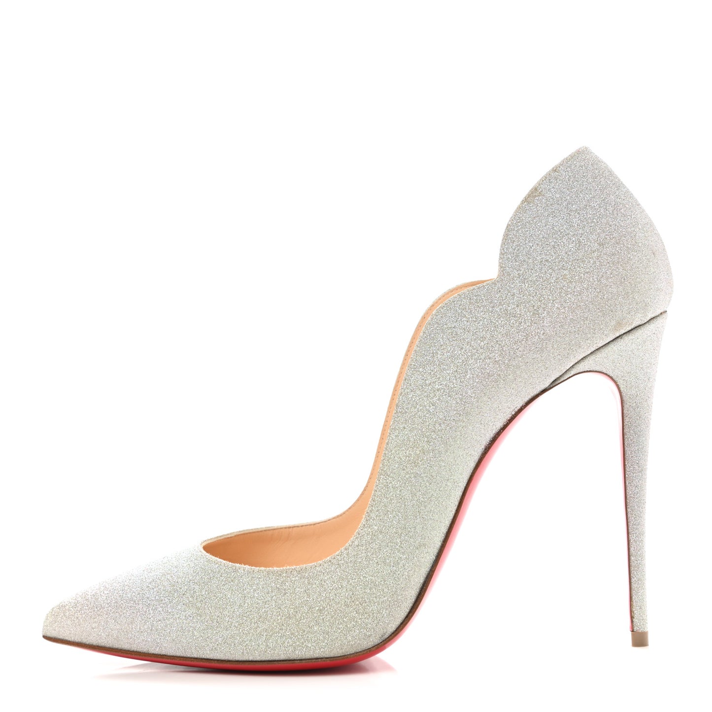 Glitter Hot Chick 100 Pumps 42 Silver