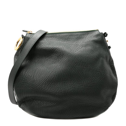 Burberry Grainy Calfskin Medium Knight Crossbody Bag Vine 1 of 10