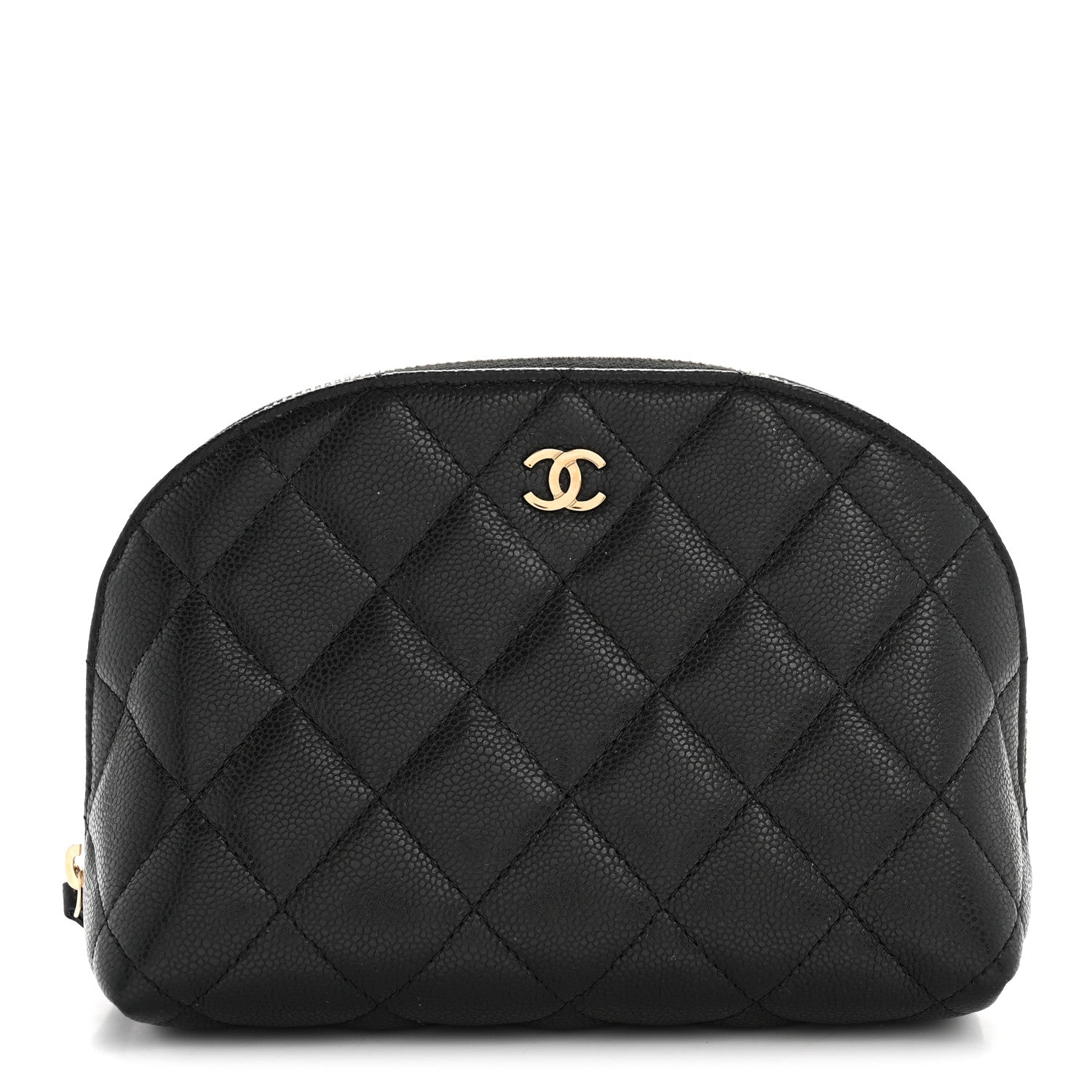 Chanel Caviar Quilted Cosmetic Case Black 1 of 8