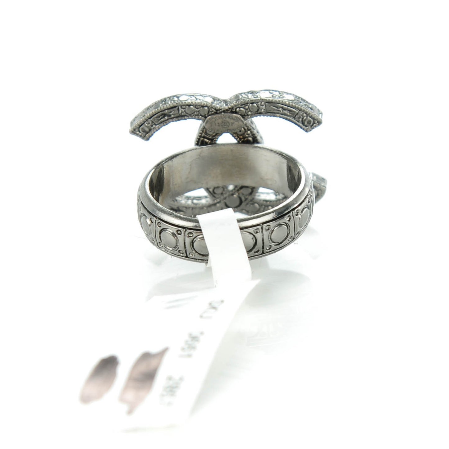 Ruthenium Crystal CC Ring 52 6.5