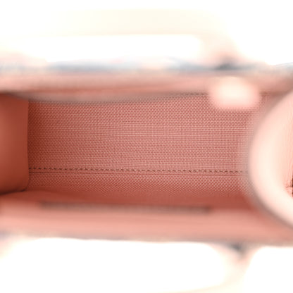 Gucci Denim Dollar Calfskin GG Monogram Mini Retro Interlocking G Tote Bag Blue Tea Multicolor Powder Pink 5 of 12