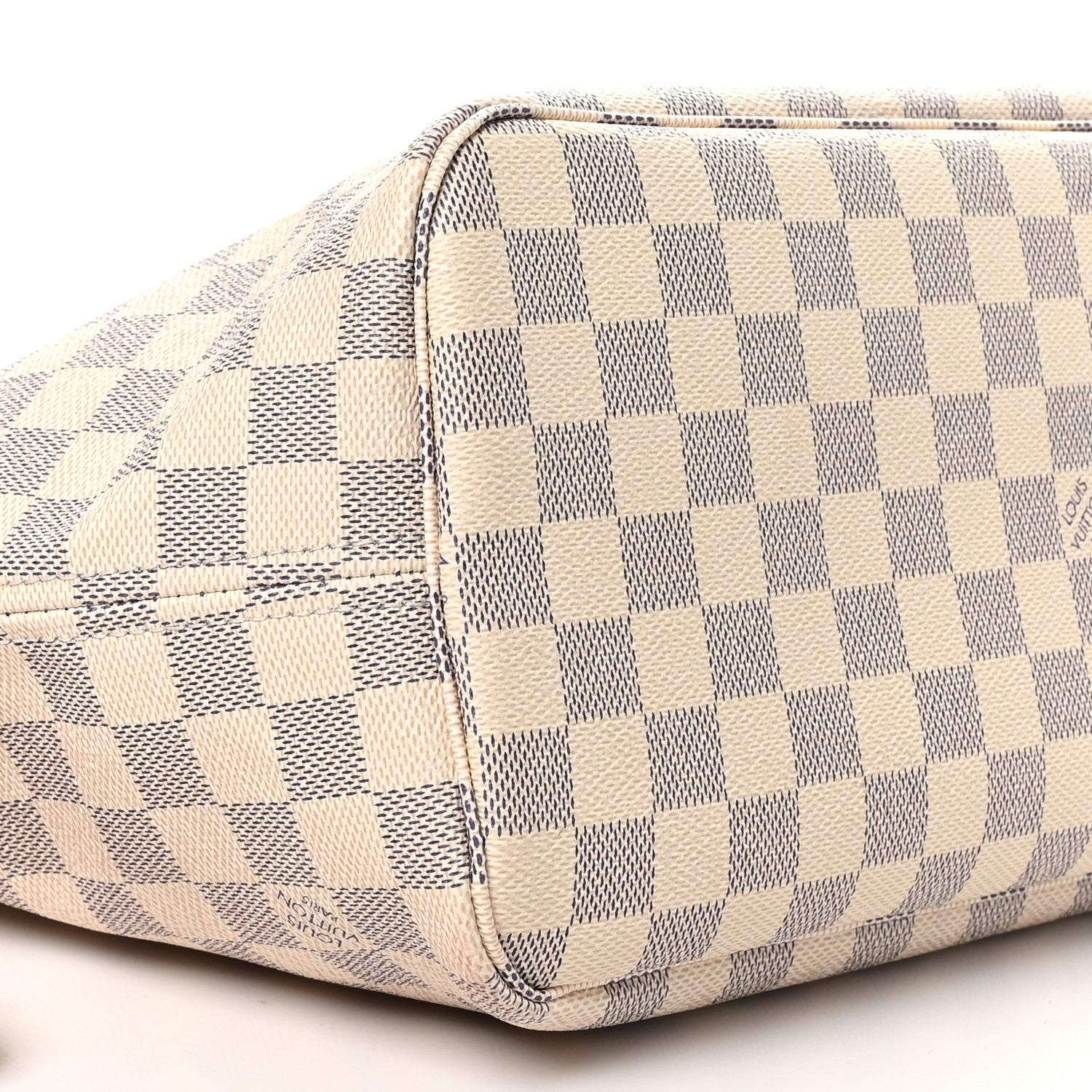 Louis Vuitton Damier Azur Neo Neverfull MM Rose Ballerine 9 of 10